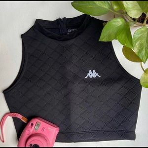 Kappa sports crop top